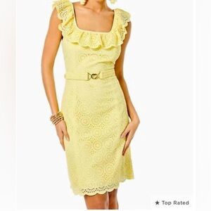 Lilly Pulitzer Ryann eyelet shift dress